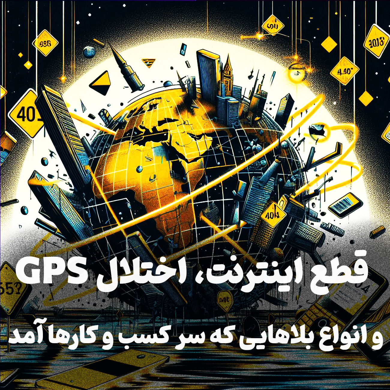 اپیزود شماره 13: قطع اینترنت، اختلال GPS و انواع بلاهایی که سر کسب و کارها آمد